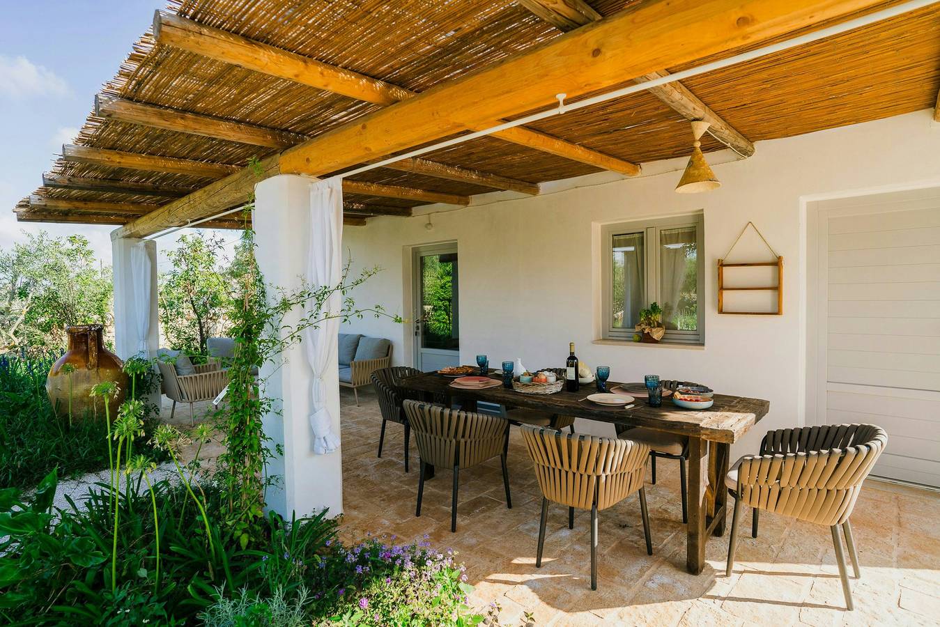 Ferme des Pouilles près des trulli d'Alberobello in Martina Franca, Province de Bari