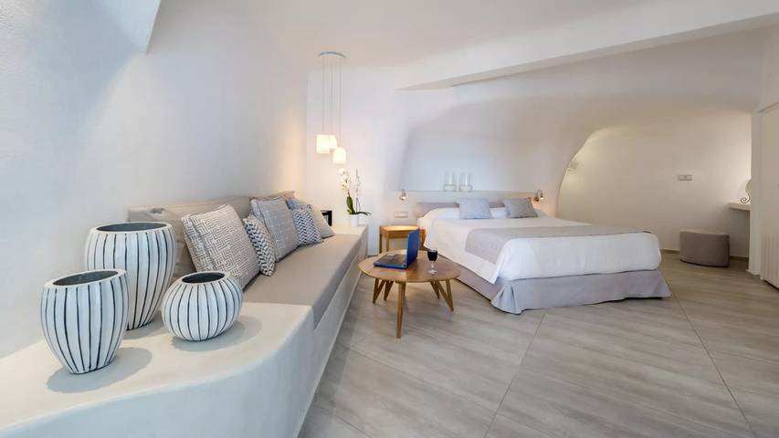 Villa pour 2 personnes, avec vue sur l’océan et terrasse dans Firostefani - 3