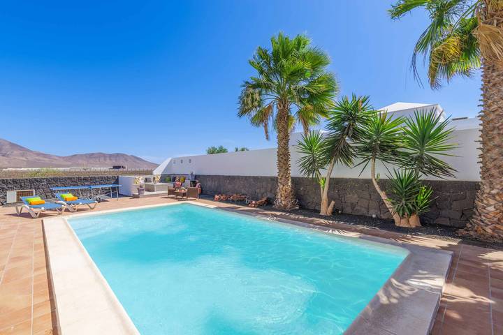 Villa für 10 Personen, mit Whirlpool und Terrasse auf Lanzarote - 4