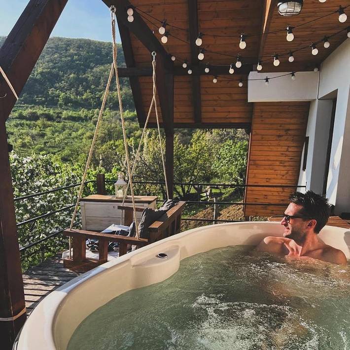 Dom dla 2 osób, z ogród i jacuzzi w Eger