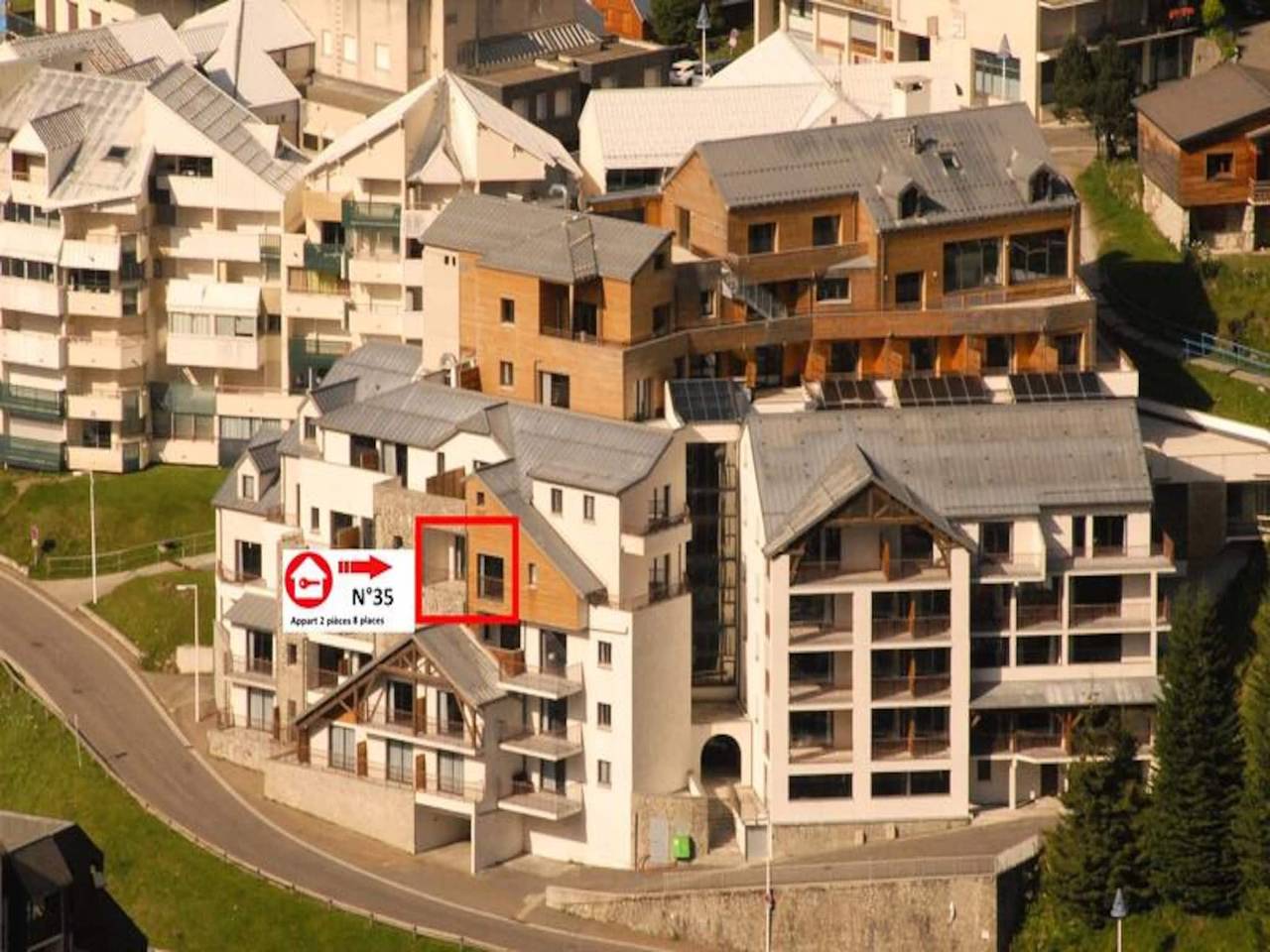 Ganze Wohnung, 2 Zimmer für 8 Personen in Gourette, Eaux-Bonnes