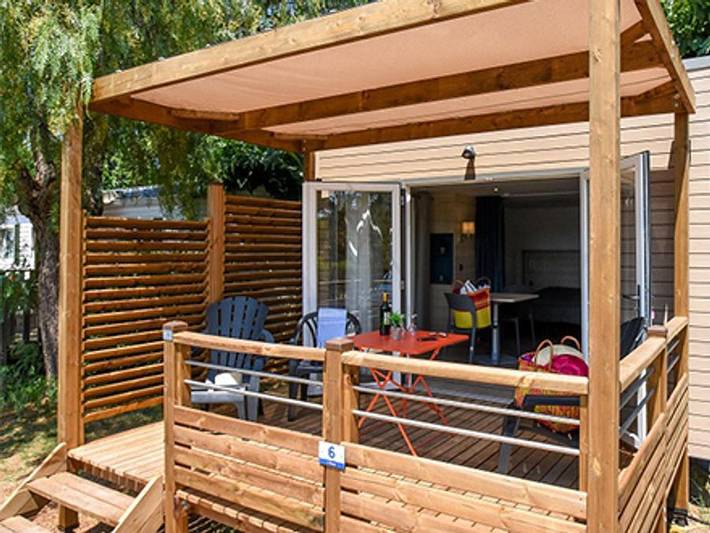 Campasun Les Hautes Prairies - Mobilhome 2 personas - Key west - 20m² - 1 Habitación in Lourmarin, Parque natural regional del Luberon