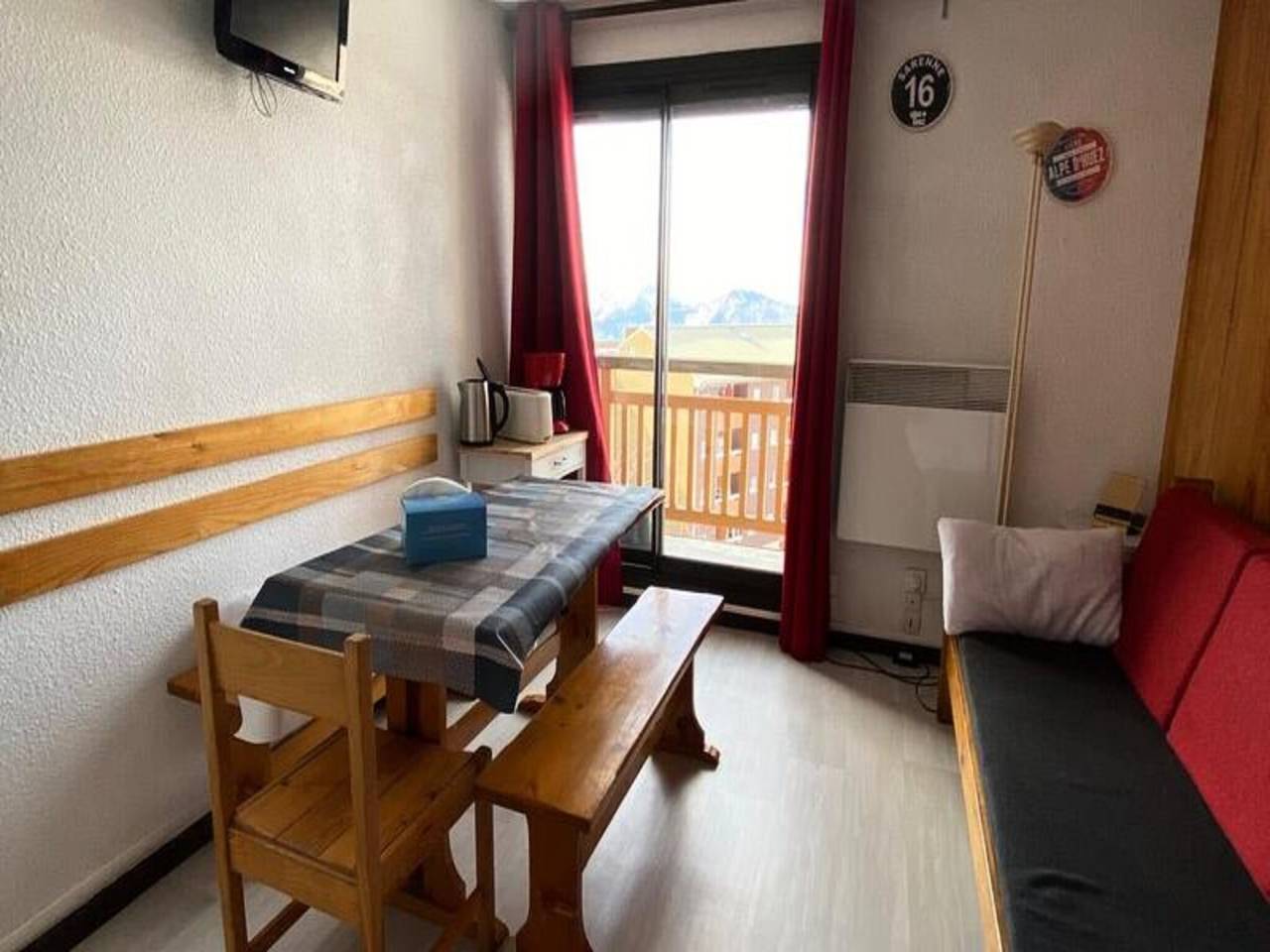 Ganze Wohnung, Ferienhaus in Alpe d'Huez in der Nähe der Pisten in Huez, Nationalpark Écrins