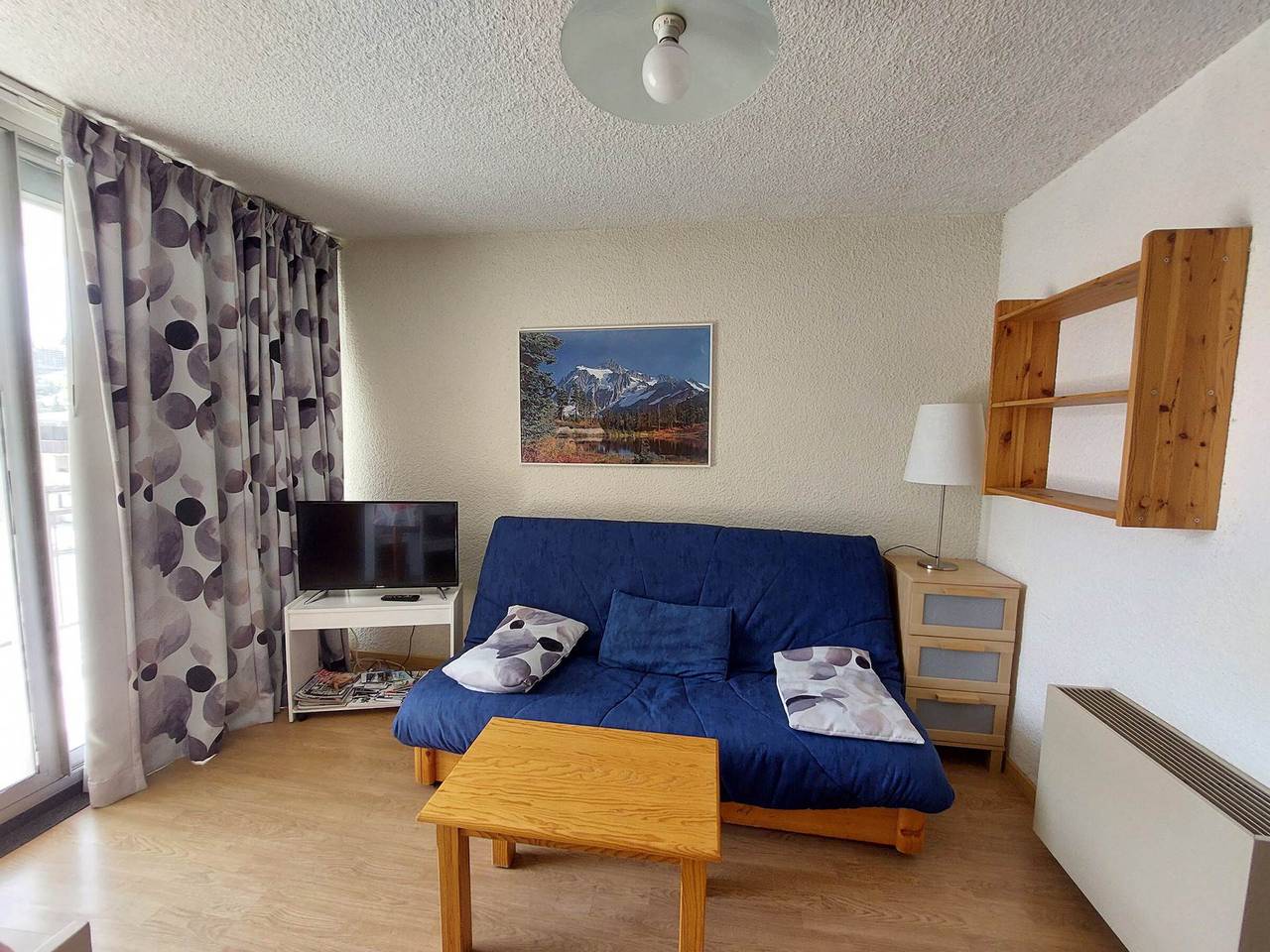 Entire studio, Cozy studio near slopes, 4 pers, Les Deux Alpes in Mont-de-Lans, Les Deux Alpes