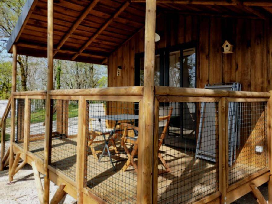 Camping La Truffière - Hébergement 2 personnes - Cabanes Duo in Saint-Cirq-Lapopie, Massif central