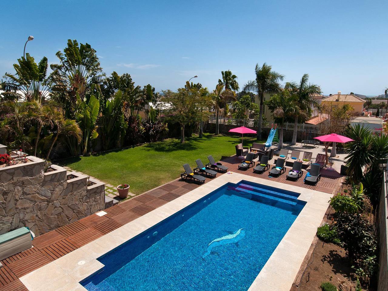 Villa voor 12 personen met terras in Sonnenland, San Bartolomé de Tirajana