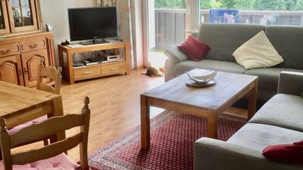 Ferienwohnung für 4 Personen, mit Balkon und Garten, mit Haustier in Haidmühle