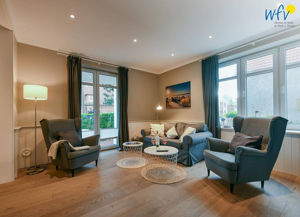 Ganze Wohnung, Entspannung und Luxus: Ferienwohnung kleine Charlotte auf Wangerooge! in Wangerooge