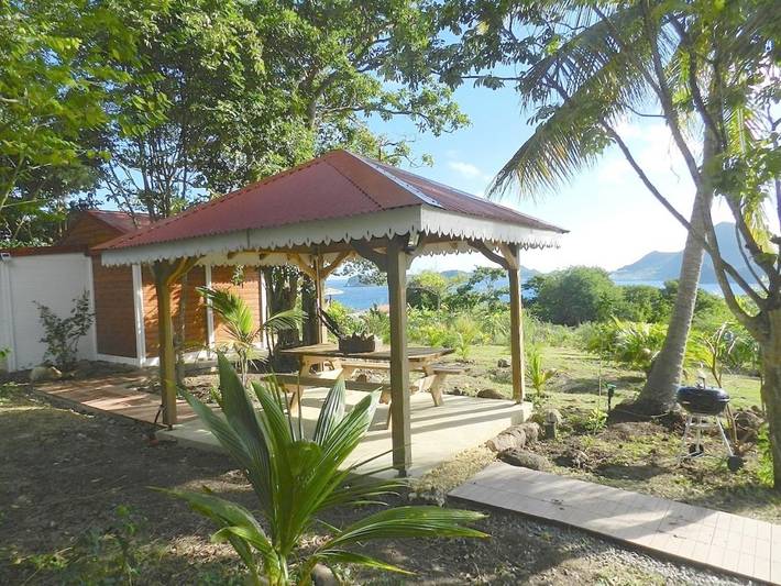 Gîte pour 6 personnes, avec jardin et vue à Terre-de-Bas - 3