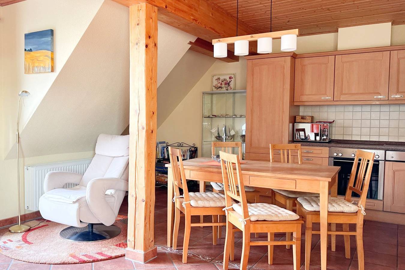 Ganze Wohnung, "Haus Sanddorn: Ihre perfekte Ferienwohnung für unvergessliche Momente!" in Kölpinsee, Loddin