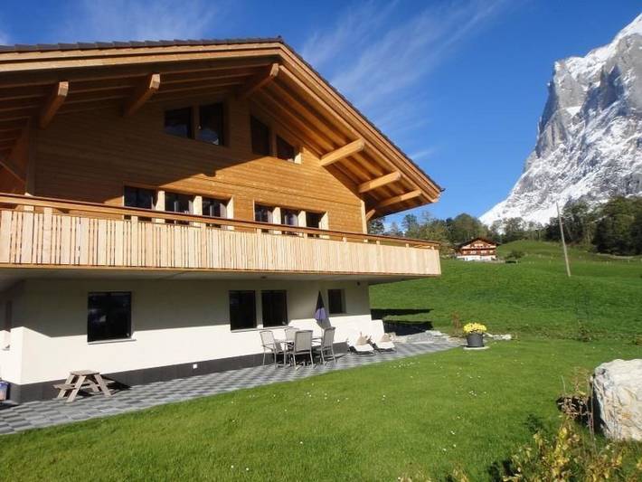 Ferienwohnung für 3 Personen, mit Garten und Terrasse in Grindelwald
