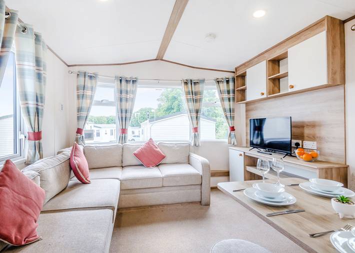 Caravan for 6 people in South-Wales