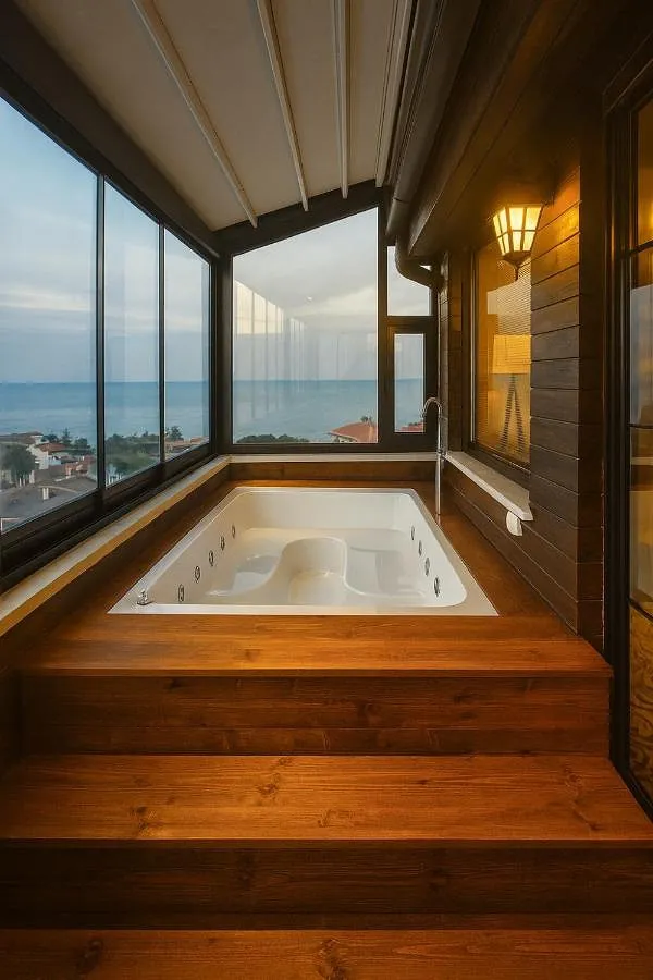 Hotel para 4 personas, con terraza y vistas - 1