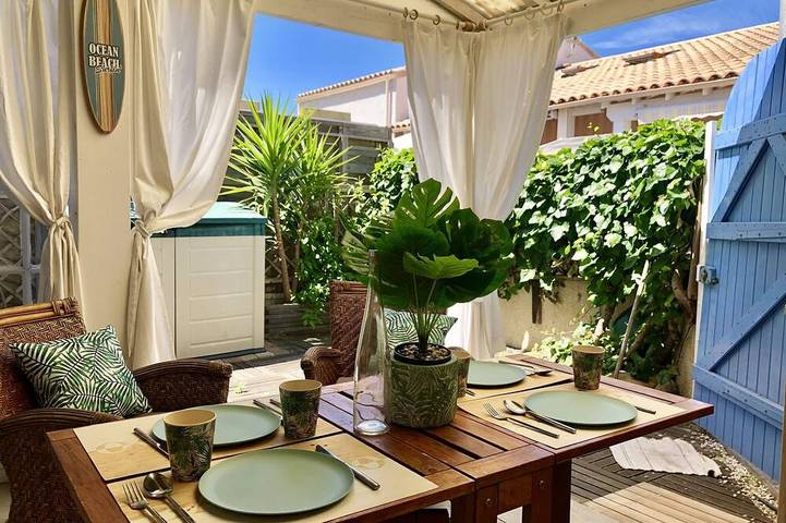 Maison de vacances pour 4 personnes, avec piscine à Portiragnes