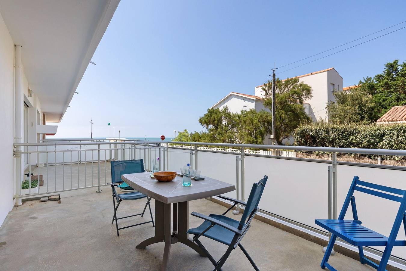 Appartement entier, Appartement 'Terrasse du 7' avec vue mer et terrasse privée in Notre-Dame-de-Monts, Vendée
