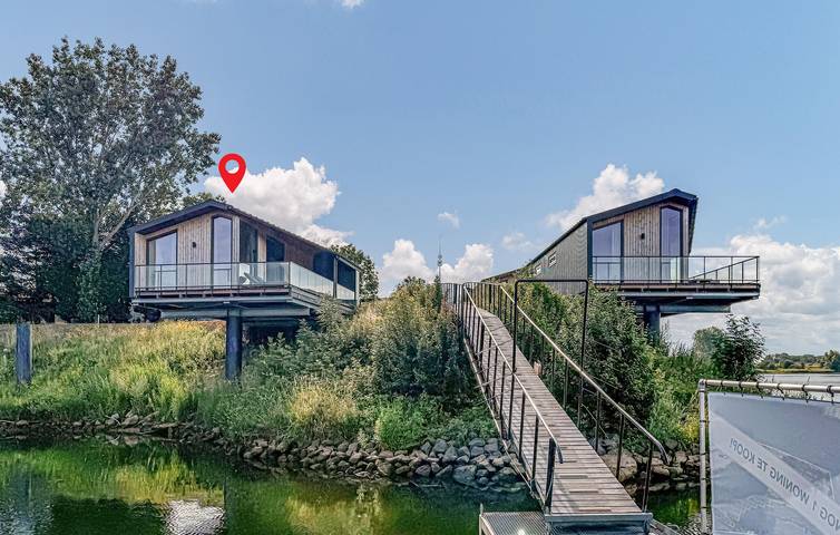 Ferienhaus für 4 Personen, mit Terrasse und Seeblick in den Niederlande