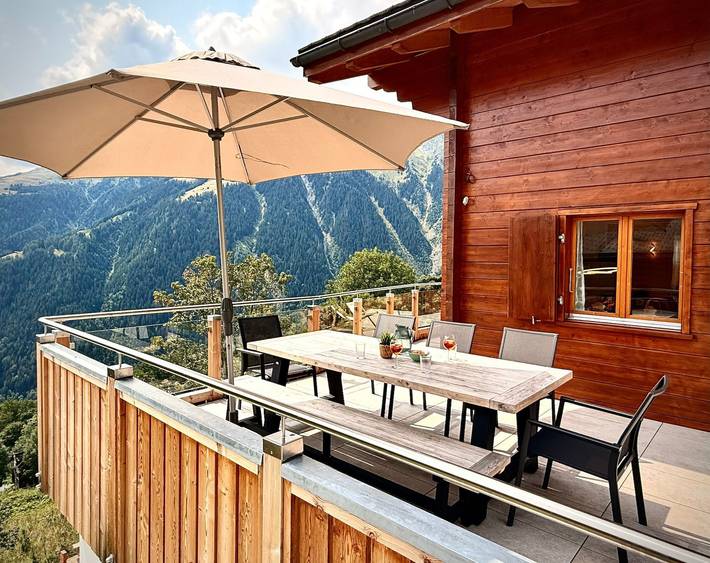 Chalet voor 6 personen, met tuin in Bellwald