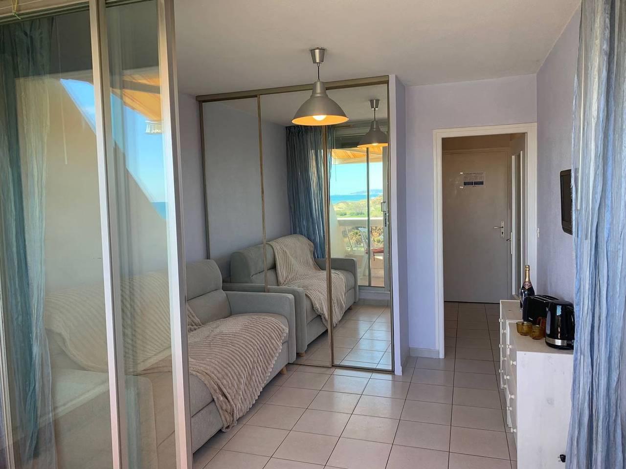 Studio entier, Studio 2 pers- Héliopolis Bât. Ab in Cap d'Agde, Agde