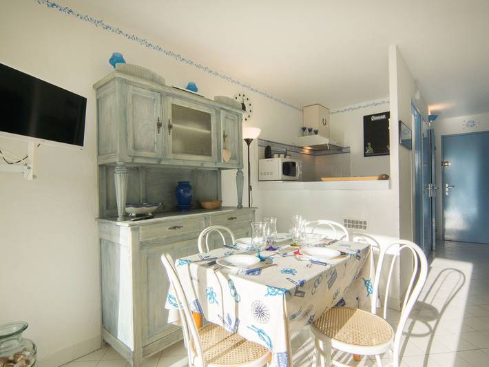 Appartement de vacances pour 4 personnes, avec terrasse à La Grande-Motte