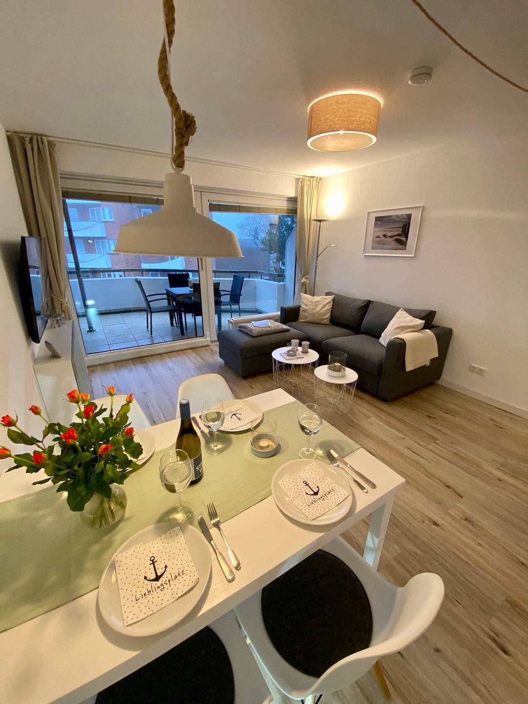 Ganze Wohnung, Ferienwohnung Kleine Auszeit hinterm Deich in St. Peter-Bad, St. Peter-Ording