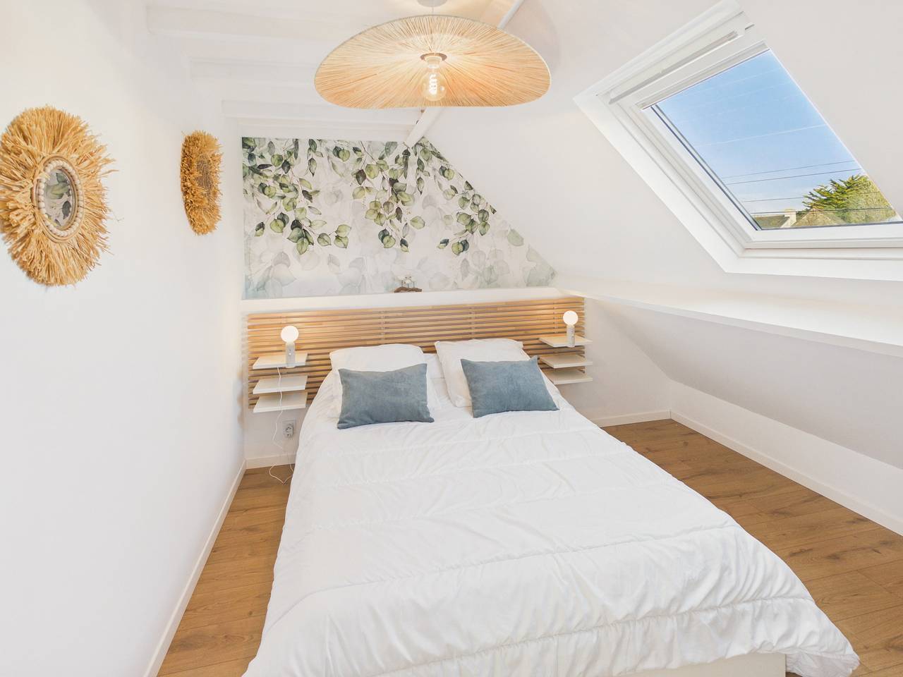 Strand zu Fuß erreichbar – Haus für 6 mit Veranda in Treffiagat, Côte de Cornouaille