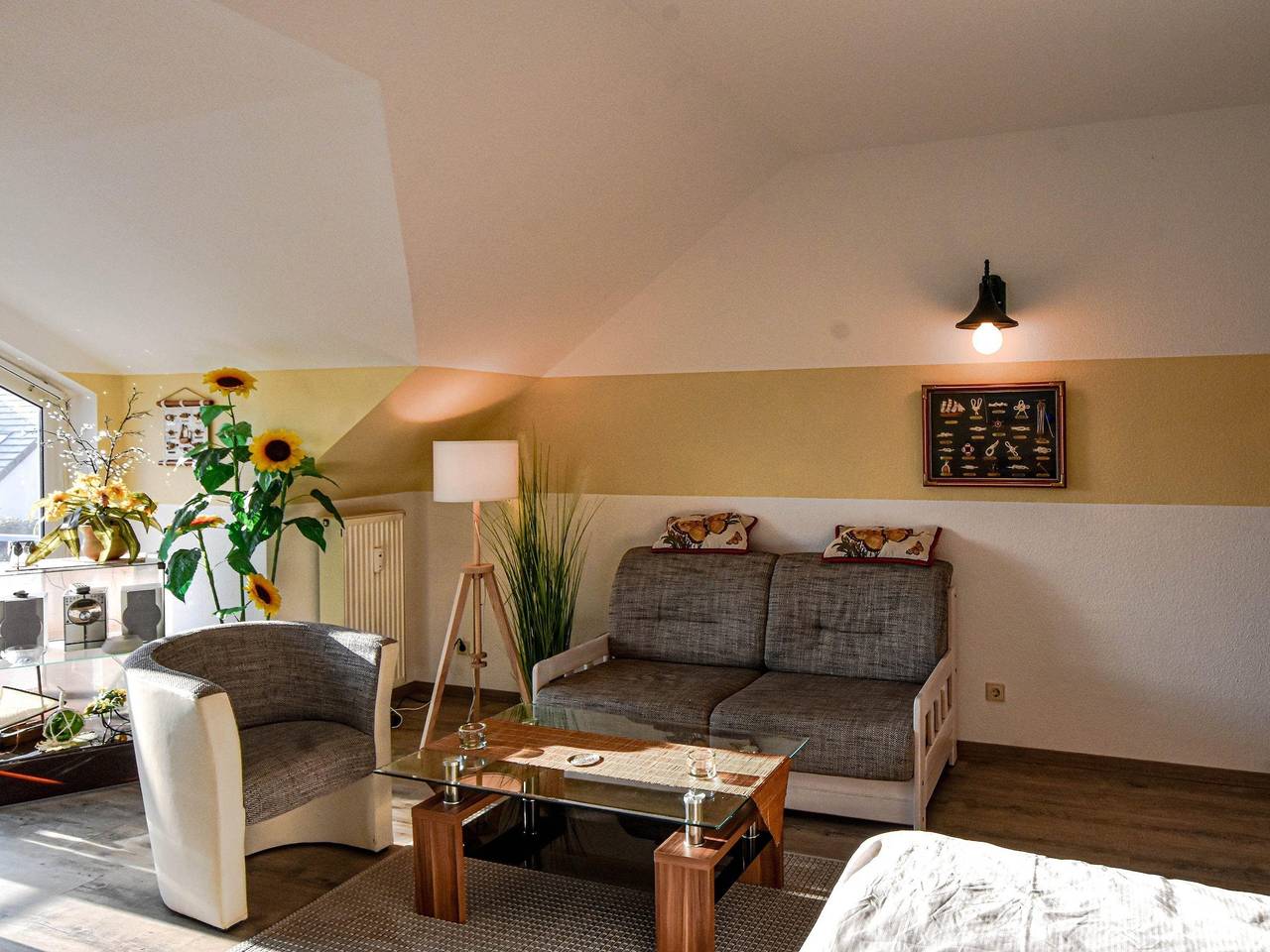 Appartement de vacances entier, Ferienapartment Sonnenschein zwischen Ostseestrand und Bodden in Ostseebad Glowe, Glowe