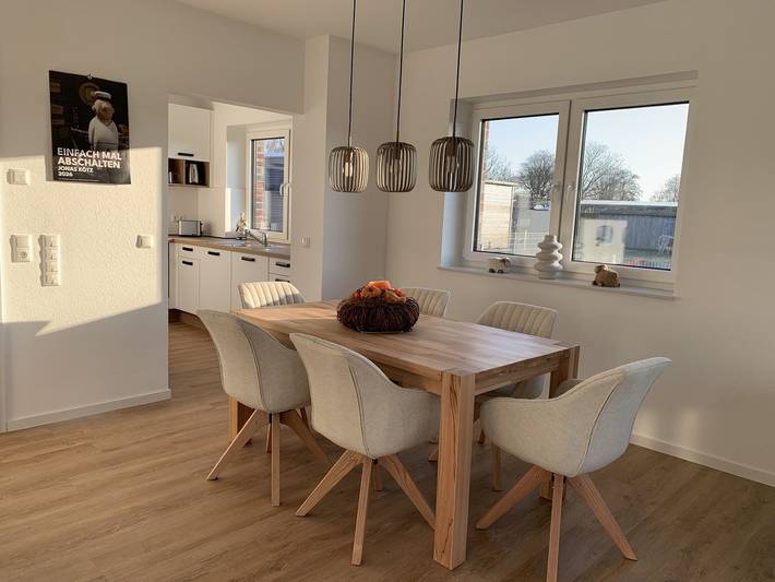 Ferienhaus für 5 Personen, mit Terrasse und Garten sowie Sauna