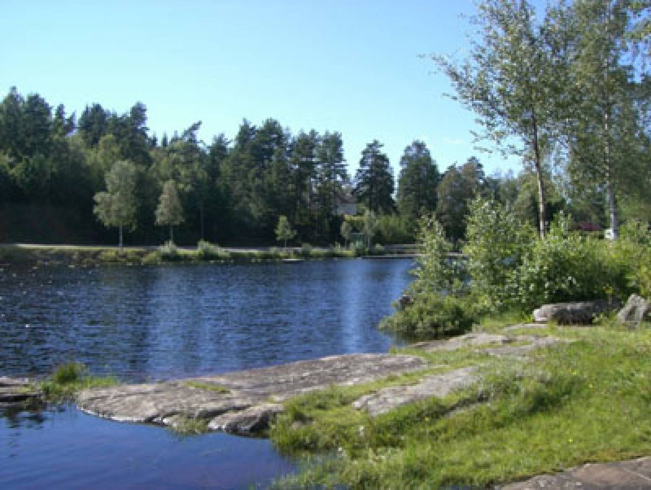 Urlaub auf dem Lande zwischen Wiesen und Wäldern in Marks Kommun, Västergötland