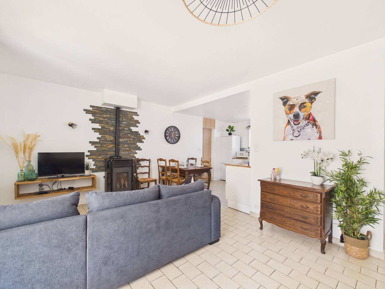 Jardin et véranda, plage à 500 m, maison pour 4 in Bretignolles-sur-Mer, Valle del Loira
