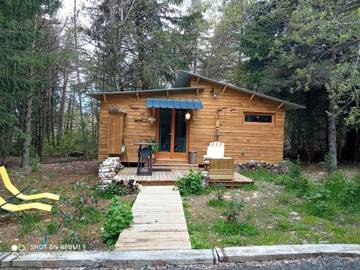 Gîte pour 2 personnes, avec vue, animaux acceptés à Champclause