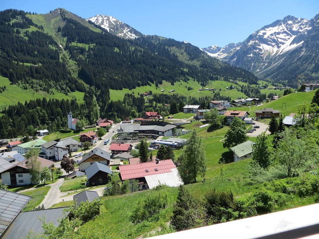 "Kanzelwand" im Gästehaus am Berg in Hirschegg Kleinwalsertal, Mittelberg