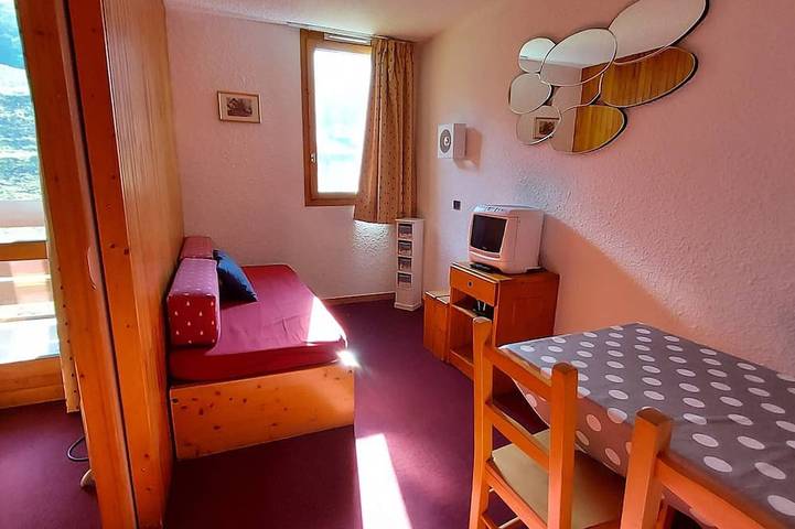 Chalet pour 4 personnes, avec balcon dans Valmorel