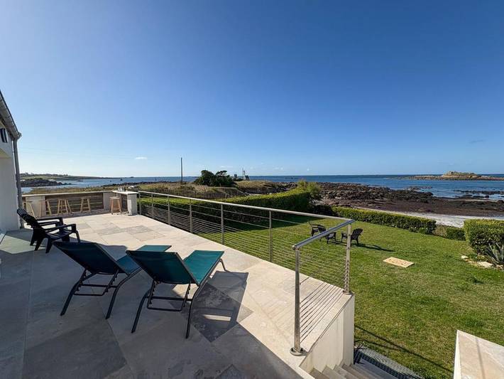 Location de vacances pour 10 personnes, avec vue et jardin dans Portsall - 4