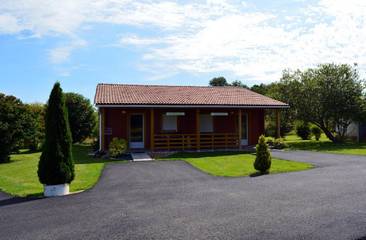Gîte pour 4 personnes, avec balcon et jardin dans Clam