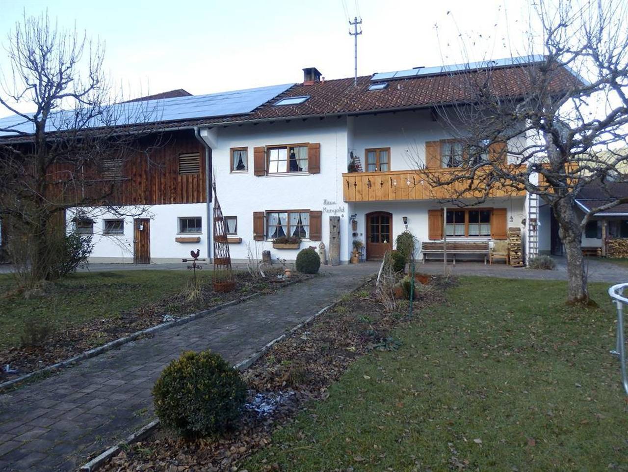 Ganze Ferienwohnung, Bauernhof Mangold - Ferienwohnung (2-4 Pers., 2 Schlafz.) in Oberammergau, Bayerische Alpen