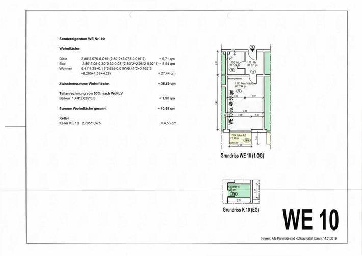 Gîte pour 4 personnes, avec vue et balcon à Kerpen - 4