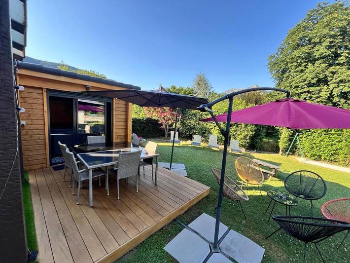 Maison de vacances pour 10 personnes, avec jacuzzi et jardin