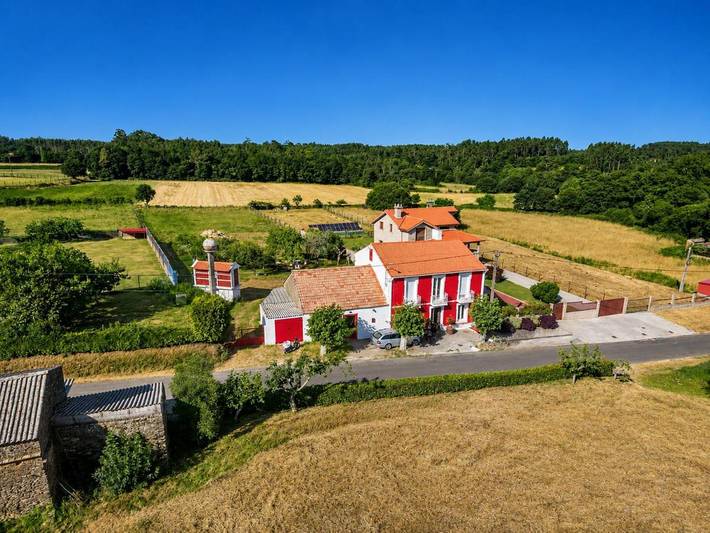 Casa rural para 2 personas, con Balcón y Terraza además de Jardín y Vistas en Abegondo - 3