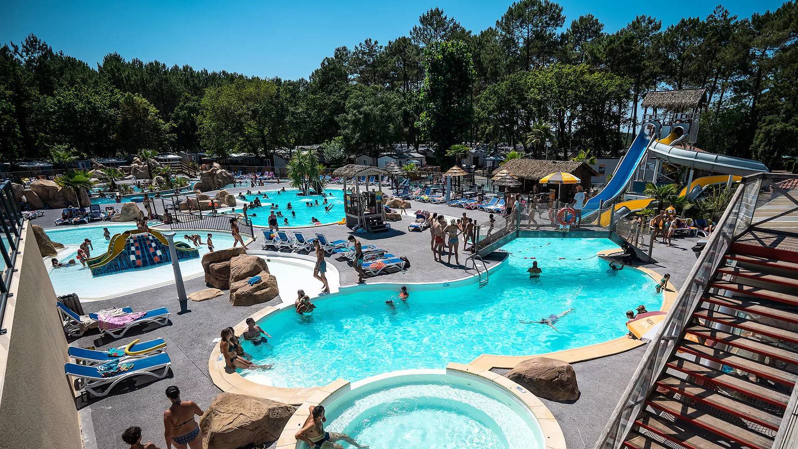 Mobil Home Aqua 4 estancias 6 personas Terrace Semi-Covered in Messanges, Côte d’Argent