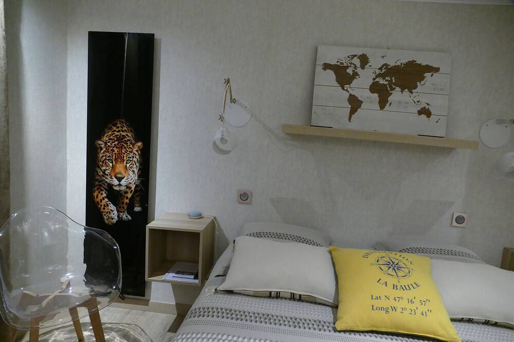 Villalesquatrevents.Com  Chambre Les Evens,   Vue Mer, 100m plage et commerce in La Baule-Escoublac, Côte d'Amour