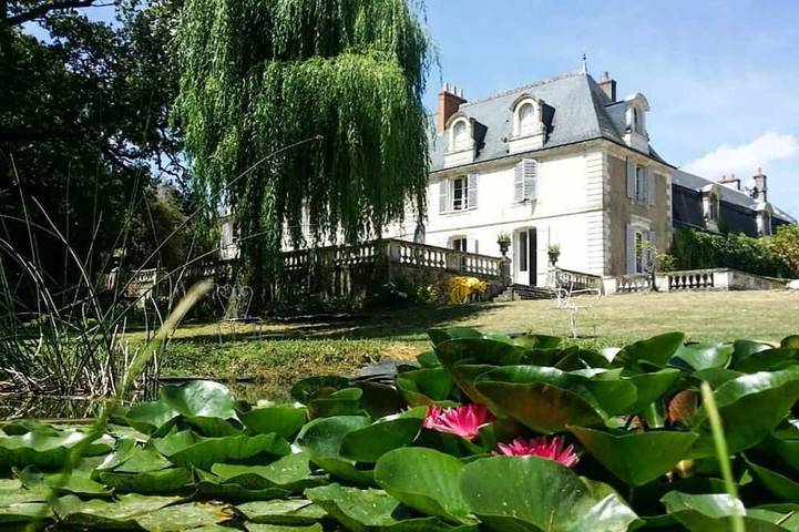Château pour 60 personnes, avec jardin en Indre-et-Loire
