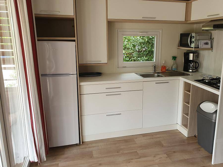 Camping Les Floralies - Mobilhome 4 personas - Rocher 4 personas - Disponible a partir de las 17h00 in Montauroux, Costa mediterránea (Francia)