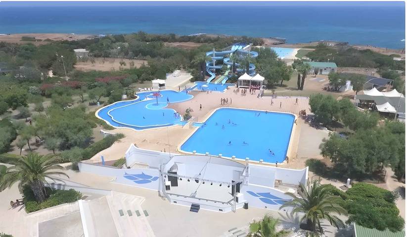 Camping für 5 Personen, mit Garten im Salento