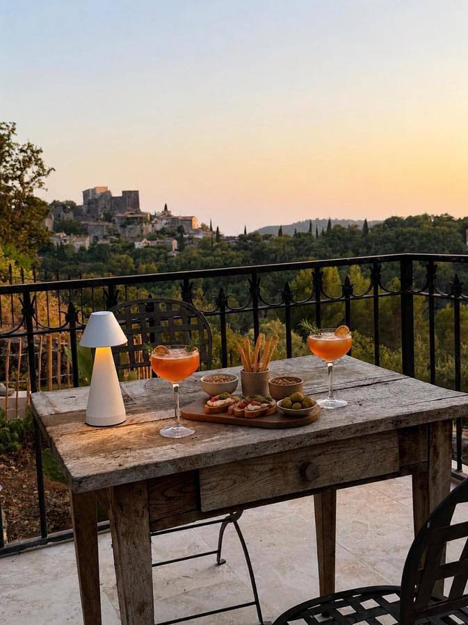 Maison d’hôte pour 2 personnes, avec Terrasse ainsi que Jardin et Vue