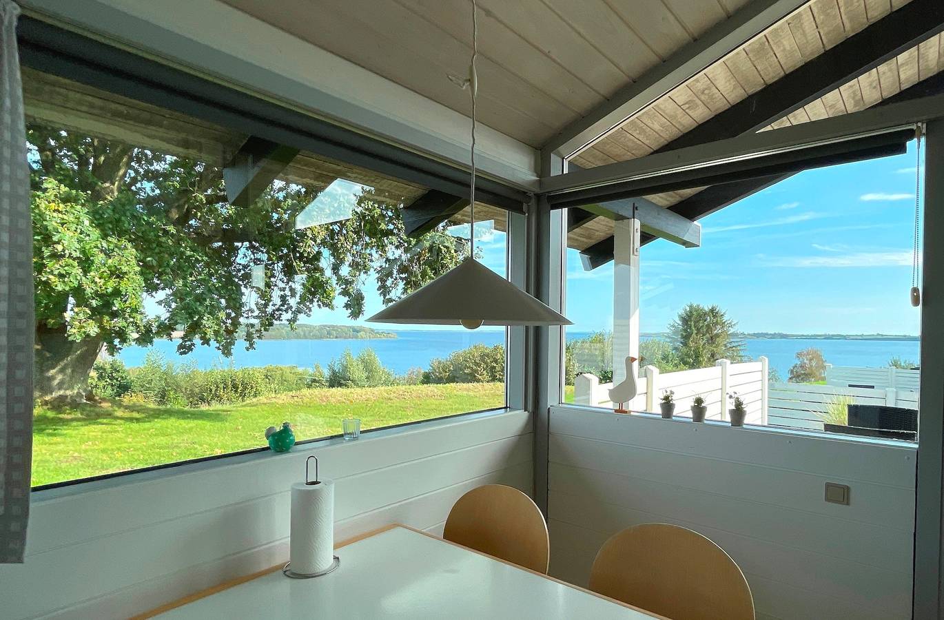 Panoramablick der Extraklasse ! Familienfreundlich. Nah am Strand in schöner, ruhiger Umgebung in Løjt, Apenrade