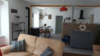 Gîte pour 4 personnes, avec terrasse dans Merxheim