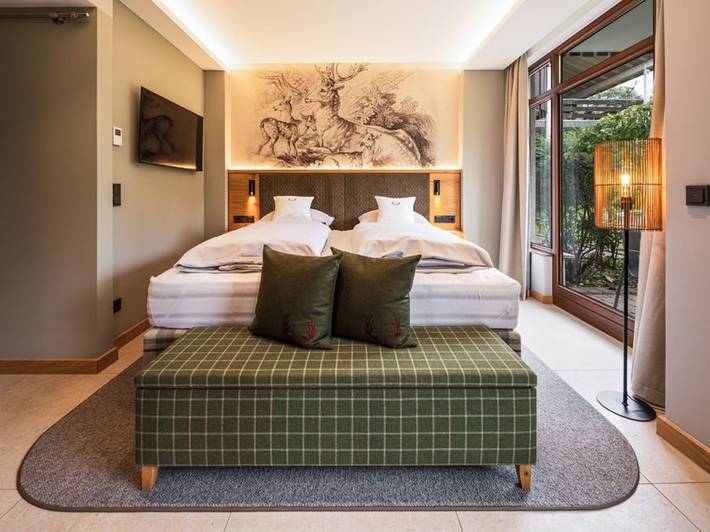Landhaus Klosterwald - Komfort-Doppelzimmer in Lich, Landkreis Gießen