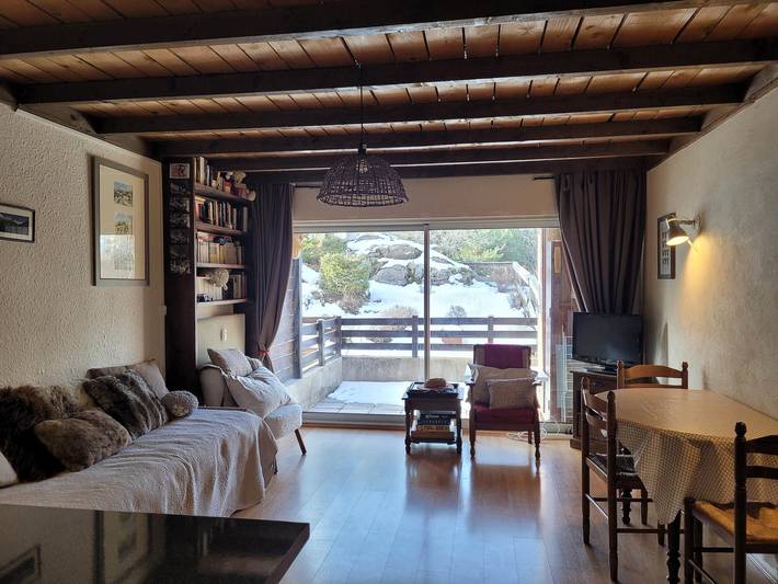 Ganzes Studio, Gemütliches Studio für 4 mit sonniger Terrasse in Pra-Loup in Pra-Loup, Uvernet-Fours