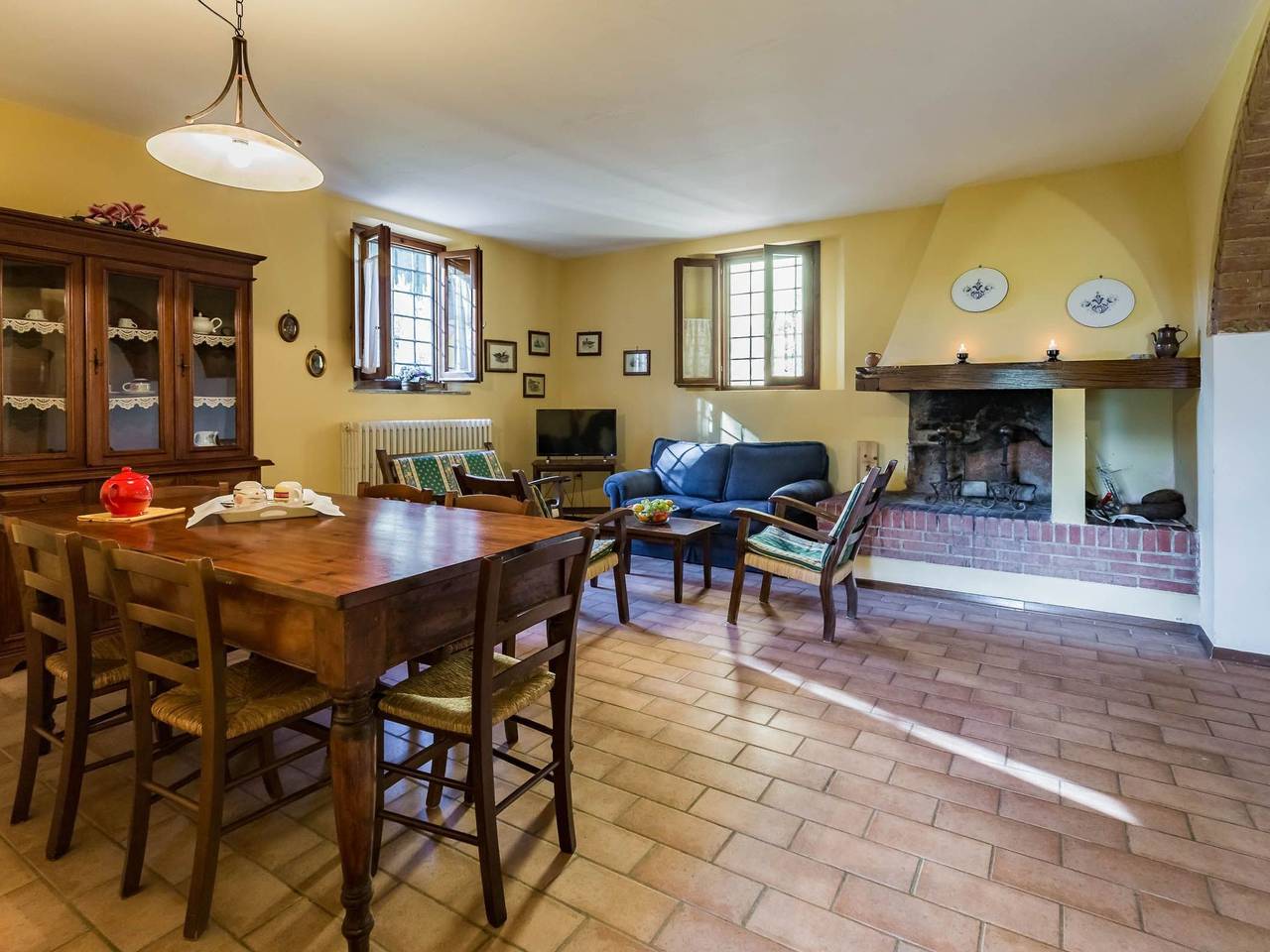 Apartamento entero, Anwesen "Gelsomino" mit Terrasse in Montespertoli, Chianti