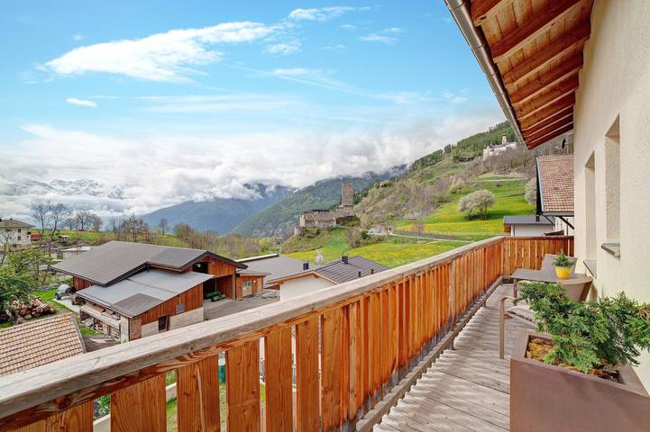 Ganze Wohnung, Ferienwohnung "Ferienwohnungen Zwick Maroles" mit großem Südbalkon und Panoramablick in Burgeis, Mals